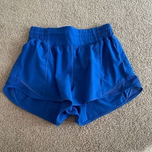 Lululemon hotty hot high rise shorts
